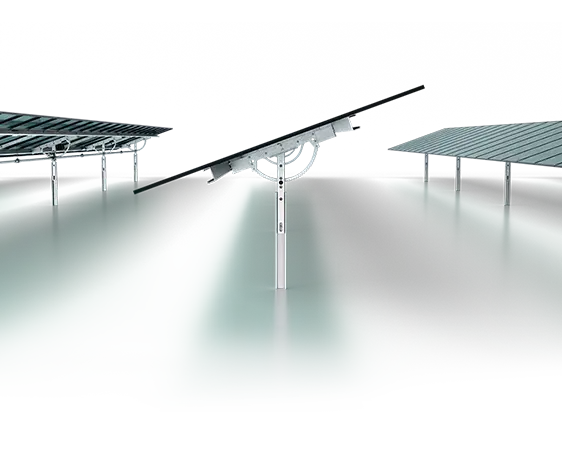 Estructura Schletter con seguimiento solar